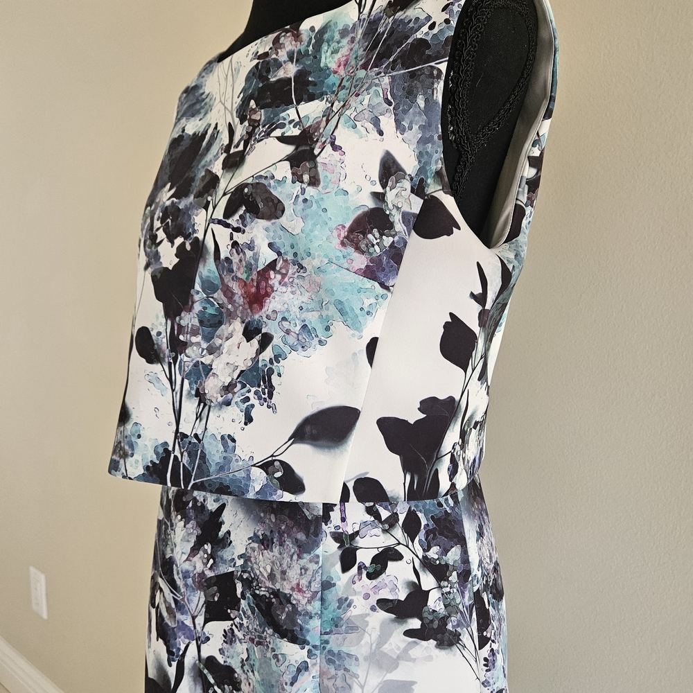 Phase Eight Floral Print Sleeveless Dress - Picture 2 of 6